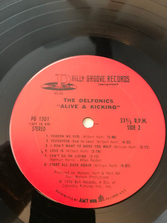 The Delfonics : Alive & Kicking (LP, Album)