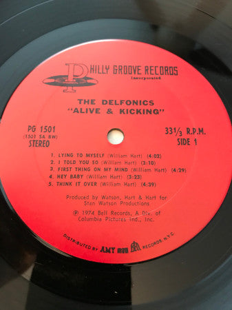 The Delfonics : Alive & Kicking (LP, Album)