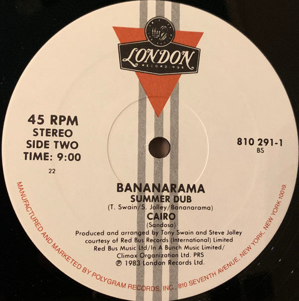 Bananarama : Cruel Summer (12", Single, 22 )
