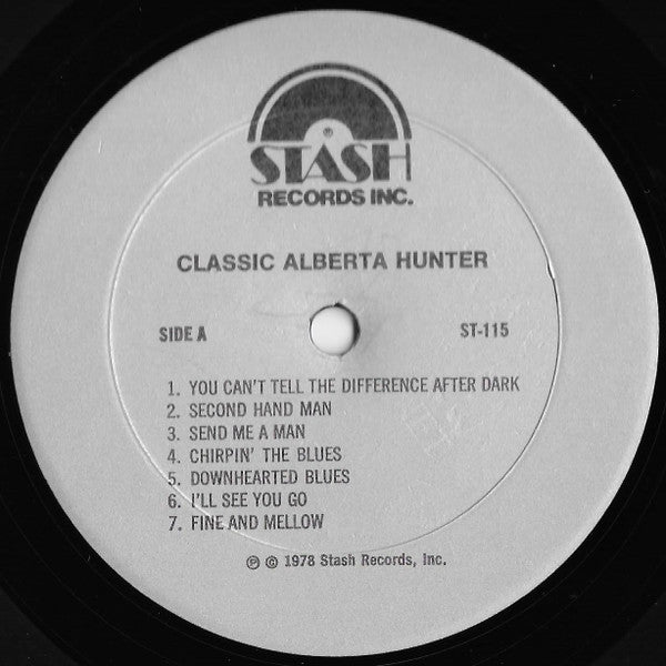 Alberta Hunter : Classic Alberta Hunter - The Thirties (LP, Comp, Mono)