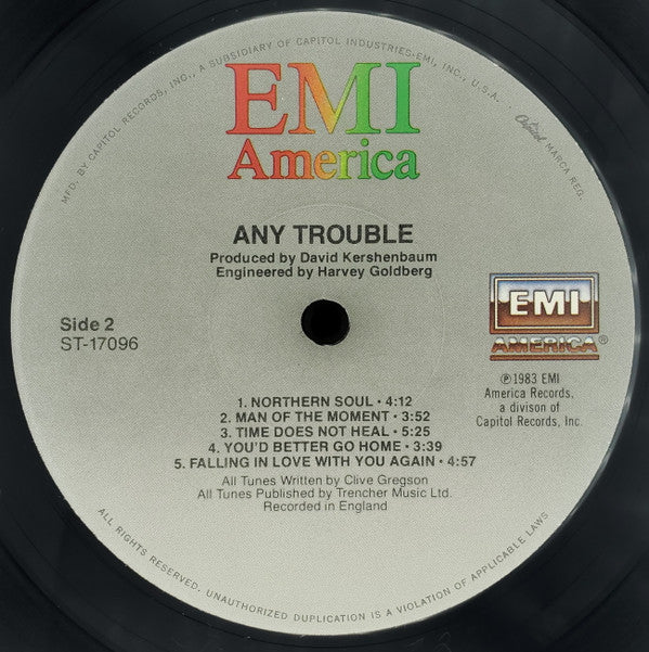 Any Trouble : Any Trouble (LP, Album, Jac)