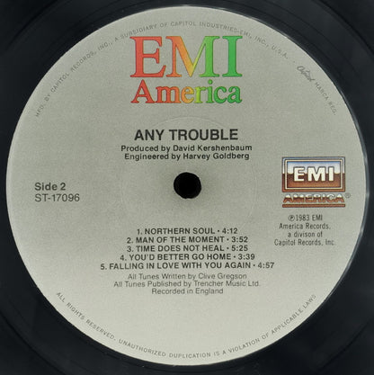 Any Trouble : Any Trouble (LP, Album, Jac)