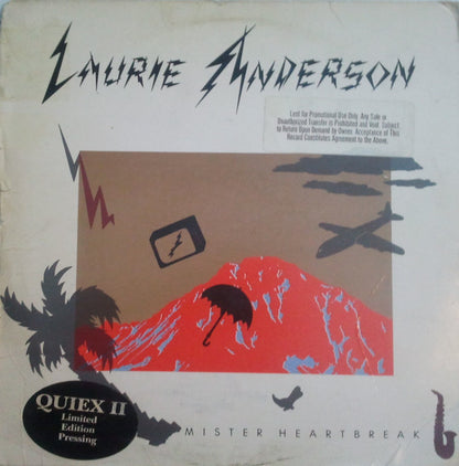Laurie Anderson : Mister Heartbreak (LP, Album, Ltd, RM, Qui)