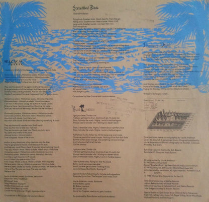 Laurie Anderson : Mister Heartbreak (LP, Album, Ltd, RM, Qui)