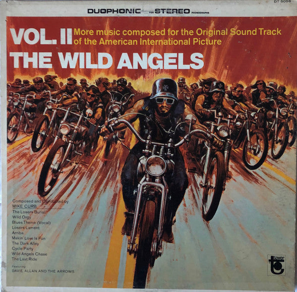 Mike Curb Featuring Davie Allan & The Arrows : The Wild Angels, Volume II (Original Soundtrack) (LP, Album, Los)