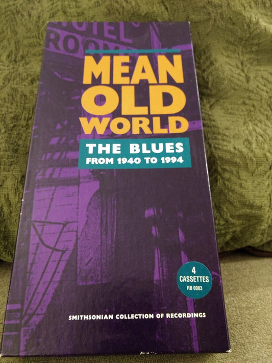 Various : Mean Old World / The Blues From 1940 To 1994 Volume 1 - 4 (4xCass, Comp)
