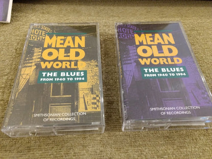Various : Mean Old World / The Blues From 1940 To 1994 Volume 1 - 4 (4xCass, Comp)