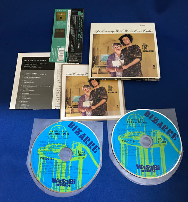 Wild Man Fischer : An Evening With Wild Man Fischer (2xCD, Album, RE, RM)
