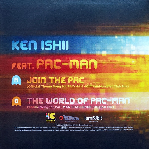 Ken Ishii Feat. Pac-Man (2) : Join The Pac (7", RSD, Single)