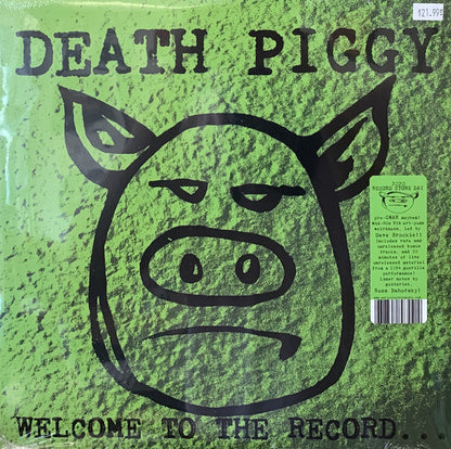 Death Piggy : Welcome To The Record (LP, RSD, Comp, Etch, RE, Gol)