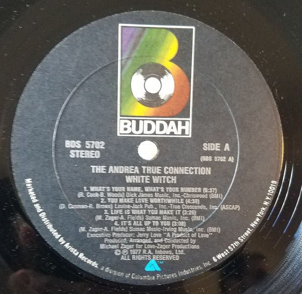 Andrea True Connection : White Witch (LP, Album)
