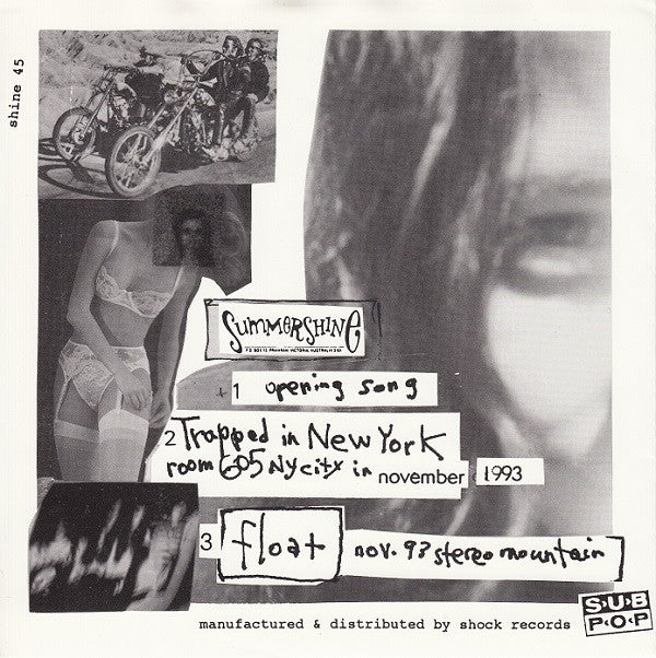 Eric's Trip : Float / Trapped In New York (7", EP)