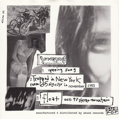 Eric's Trip : Float / Trapped In New York (7", EP)