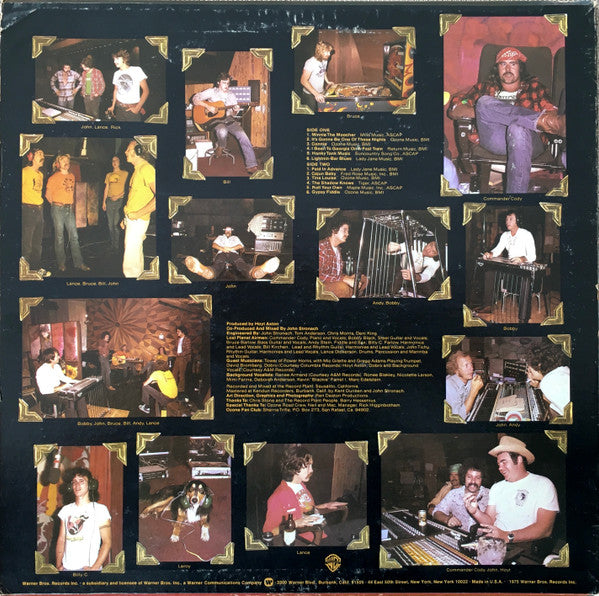 Commander Cody And His Lost Planet Airmen : Tales From The Ozone (LP, Album, Pit)