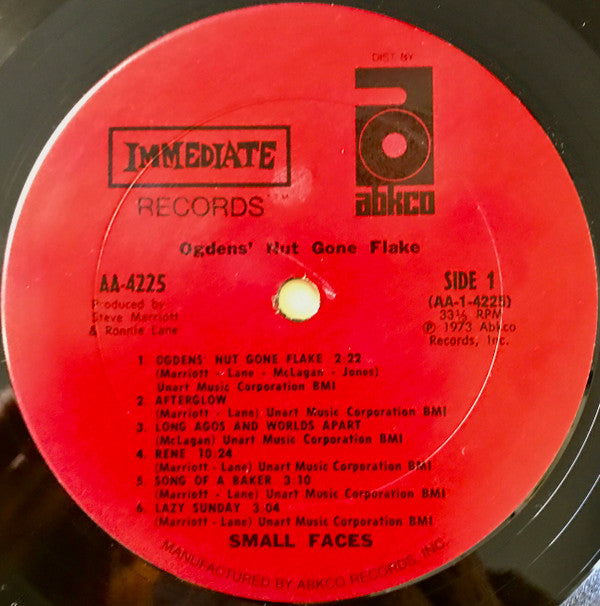 Small Faces : Ogdens' Nut Gone Flake (LP, Album, RE)