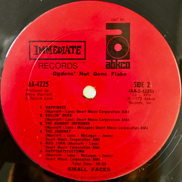 Small Faces : Ogdens' Nut Gone Flake (LP, Album, RE)