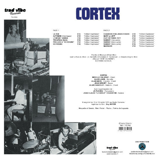 Cortex (6) : Troupeau Bleu (LP, Album, Ltd, RE, Pos)