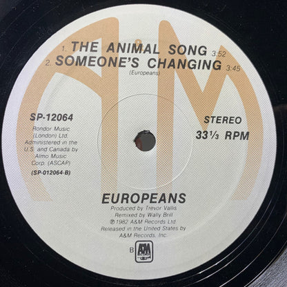 Europeans : The Animal Song (12", EMW)