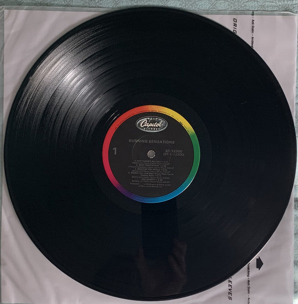 Burning Sensations : Burning Sensations (LP, Album, Win)