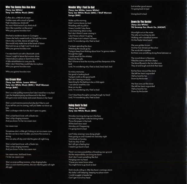 Tony Joe White : The Beginning (LP, Album, RSD, Ltd, RE, RM, Bla)