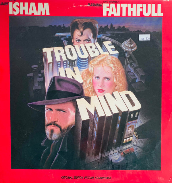 Mark Isham / Marianne Faithfull : Trouble In Mind (Original Motion Picture Soundtrack) (LP, Album, Spe)