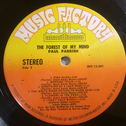 Paul Parrish : The Forest Of My Mind (LP, Album, MGM)