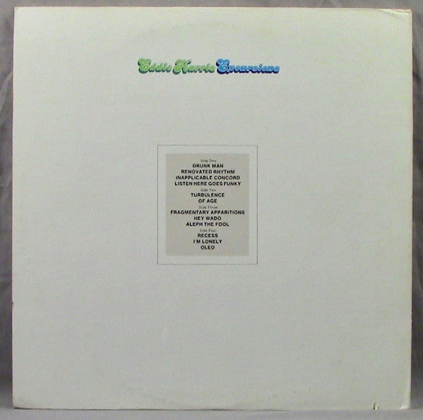 Eddie Harris : Excursions (2xLP, Album, RE)
