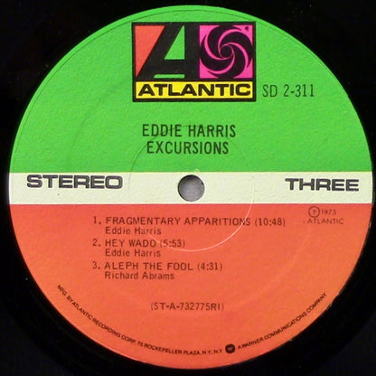 Eddie Harris : Excursions (2xLP, Album, RE)