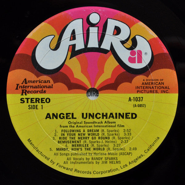 Randy Sparks : Angel Unchained (Original Soundtrack) (LP)