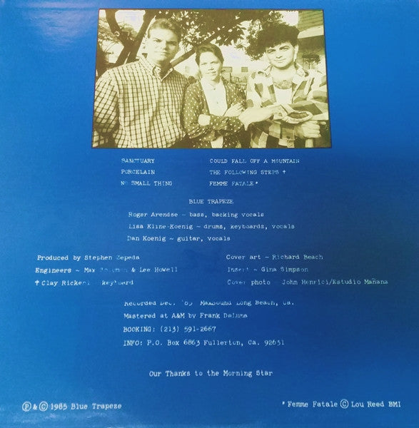 Blue Trapeze : Sanctuary (12")