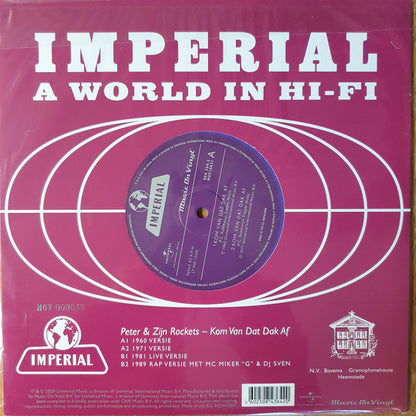 Peter Koelewijn & Zijn Rockets : Kom Van Dat Dak Af (10", Single, Num, RSD)