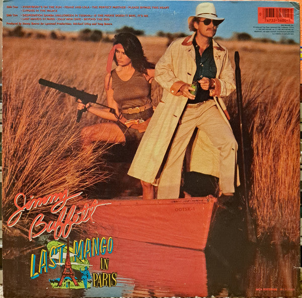 Jimmy Buffett : Last Mango In Paris (LP, Album, Pin)