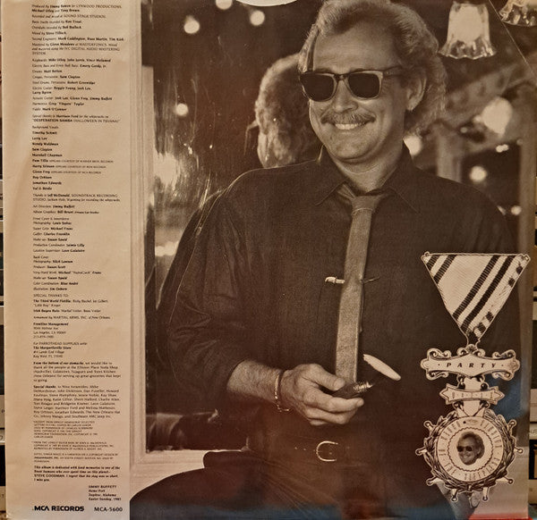 Jimmy Buffett : Last Mango In Paris (LP, Album, Pin)
