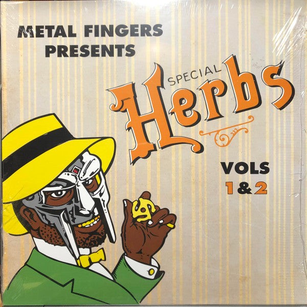 Metal Fingers : Special Herbs Vols 1&2 (2xLP, Comp, RE)