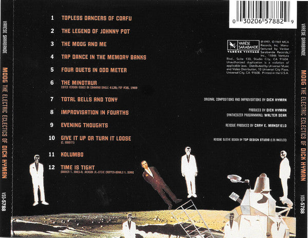 Dick Hyman : Moog - The Electric Eclectics Of... (CD, Album, RE, RM)