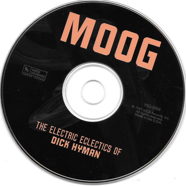 Dick Hyman : Moog - The Electric Eclectics Of... (CD, Album, RE, RM)
