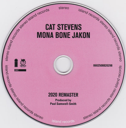 Cat Stevens : Mona Bone Jakon (CD, Album, RE, RM, 50t)