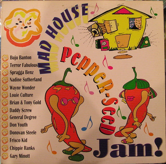Various : Mad House Pepper Seed Jam (LP, Comp, Mixed)