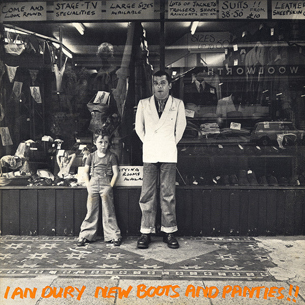 Ian Dury : New Boots And Panties!! (LP, Album, Ext)