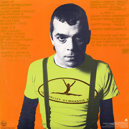 Ian Dury : New Boots And Panties!! (LP, Album, Ext)