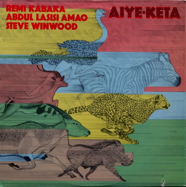 Remi Kabaka, Abdul Lasisi Amao & Steve Winwood : Aiye-Keta (LP, Album, RE, Ter)