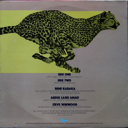 Remi Kabaka, Abdul Lasisi Amao & Steve Winwood : Aiye-Keta (LP, Album, RE, Ter)