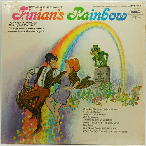 The Ron Marshall Singers, "Bugs" Bower And The Yankee Doodle Chorus & Orchestra : Glory Be! tis all the hit songs of Finian's Rainbow (LP)