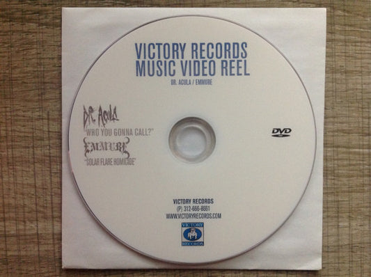 Various : Victory Records Music Video Reel Dr. Acula / Emmure (DVDr, Promo)