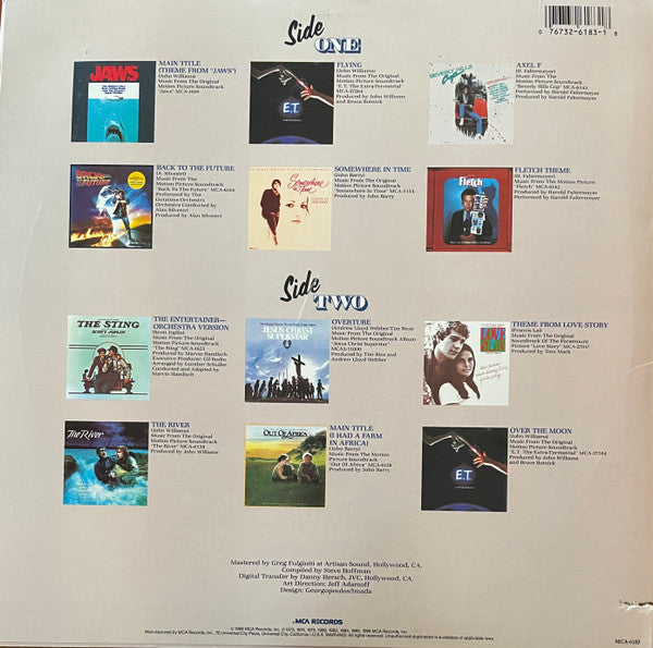 Various : Movie Greats (LP, Comp, Glo)
