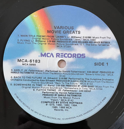 Various : Movie Greats (LP, Comp, Glo)