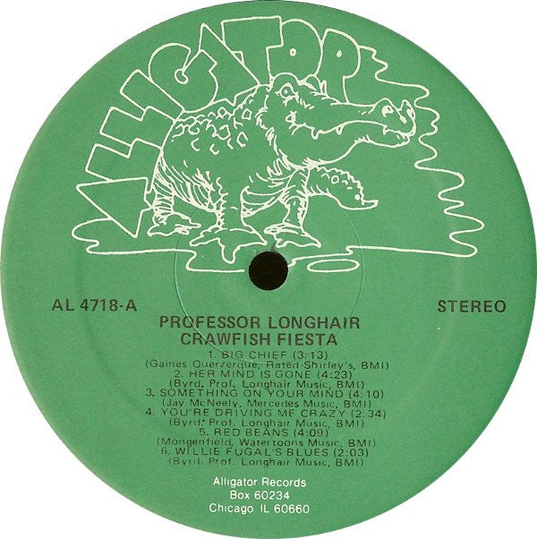 Professor Longhair : Crawfish Fiesta (LP, Album)