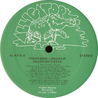 Professor Longhair : Crawfish Fiesta (LP, Album)
