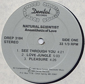 Natural Scientist : Anaesthetic Of Love (12", EP)