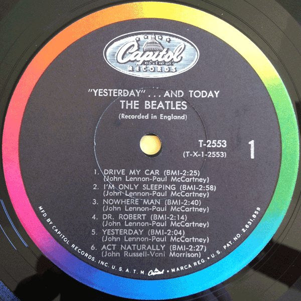 The Beatles : Yesterday And Today (LP, Album, Comp, Mono, Los)